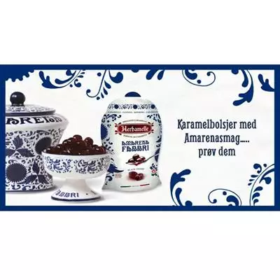 Amarenabolsjer - karamelbolsjer med Amarena Fabbri