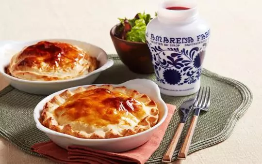 Quiche med ost, nødder og Amarena