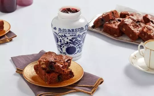 Chokoladebrownie med valnødder