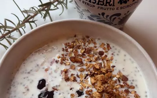 Overnight oats med Amarena Fabbri
